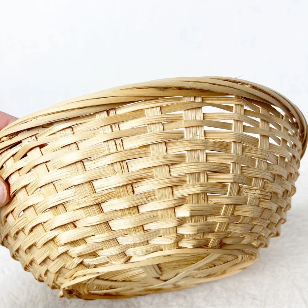 Round basket low short 8.5” diameter